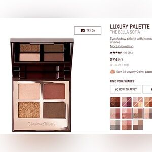 Charlotte Tillbury Eye Shadow Qyad